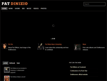 Tablet Screenshot of patdinizio.net